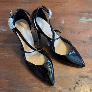 NWT TOP MODA VARIOUS SIZES Women's Stiletto Verniz Shoes High Heels Ankle Strap